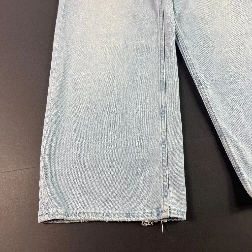 Rails Jeans Women's 26x26* Angeleno Crop Ultra Wide Leg Light Blue Denim Tag 24